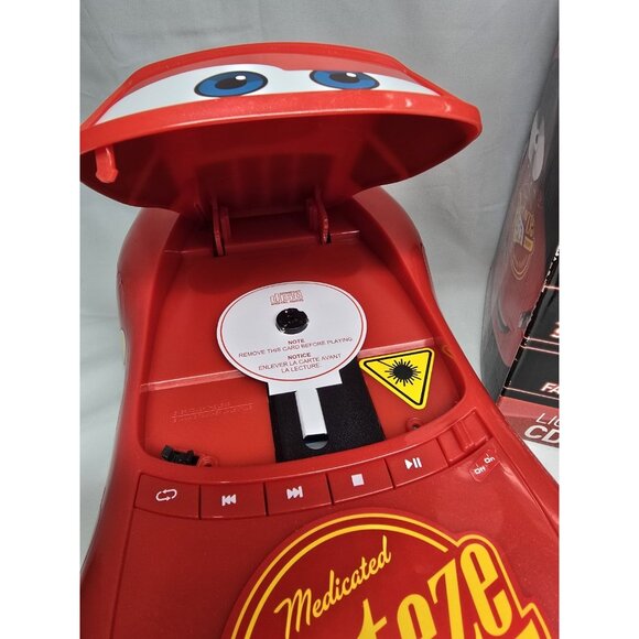 Lightning McQueen CD VROOMBOX CARS 3 Disney Pixar NEW/OPEN BOX ITEM Rare - Picture 3 of 13